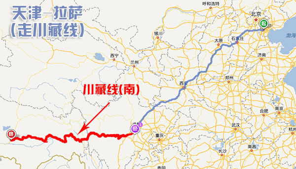西藏旅行路线指南：寻求最新的西安至西藏旅行路线指南